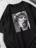Doberman Women Print O-Neck T Shirts Casual Soft Short Sleeve Tees