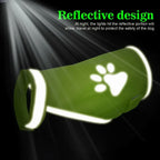 Reflective Safety Vest with High Visibility Yellow Fluorescent Outdoor Night Safety Pet Supplies