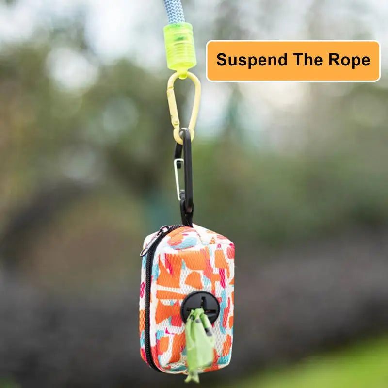 Dog Poop Bag Dispenser Walking Garbage Bags Dispensers Pet Supplies