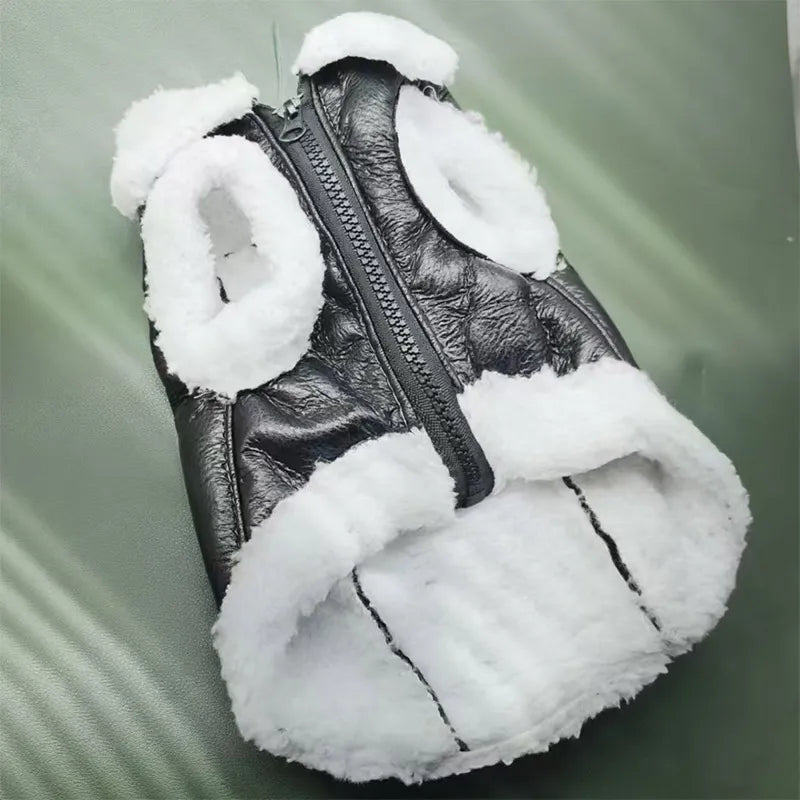 Autumn Winter Thicken Vest Velvet Sleeveless Coat Soft Warm Clothes