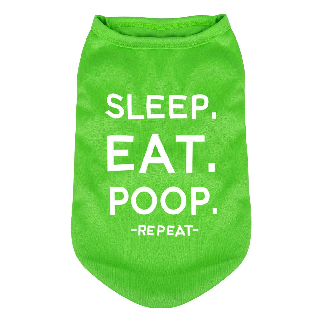 Dog Shirts Letters Printed Vest for Small Dogs Pajamas Puppy Gift Pet Clothes