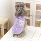 Windproof Winter Vest, Cozy Fleece for Outdoor Walk for small medium dogs
