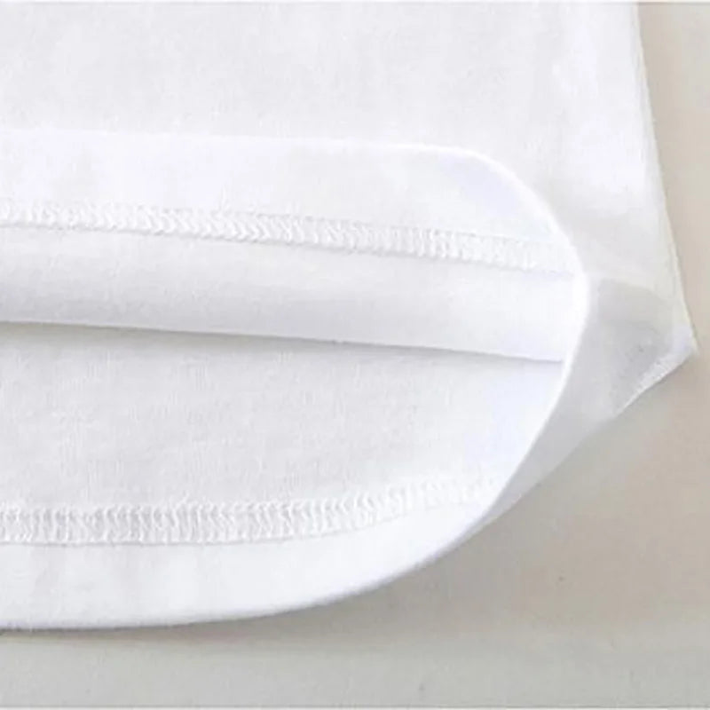 The Dance Dogs Dance Graphic Funny Printed T-Shirt Casual Stylish Short Sleeve Shirt