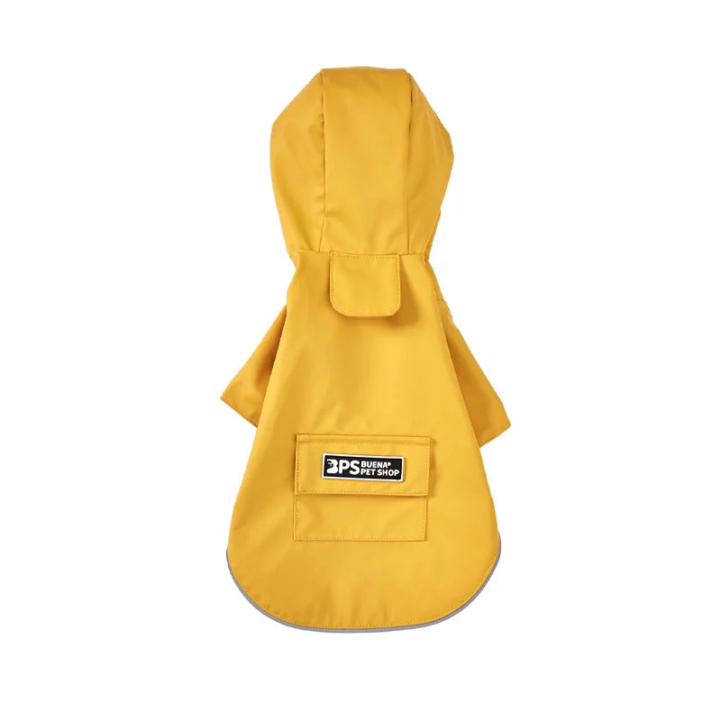 Dog Rainwears Dogs Waterproof Rain Coat FourSeason Pet Clothes Outdoor Activity Pet Hooded Raincoats
