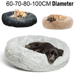 Super Soft Plush Mat Dog Bed Round Cushion Pet Product Accessories