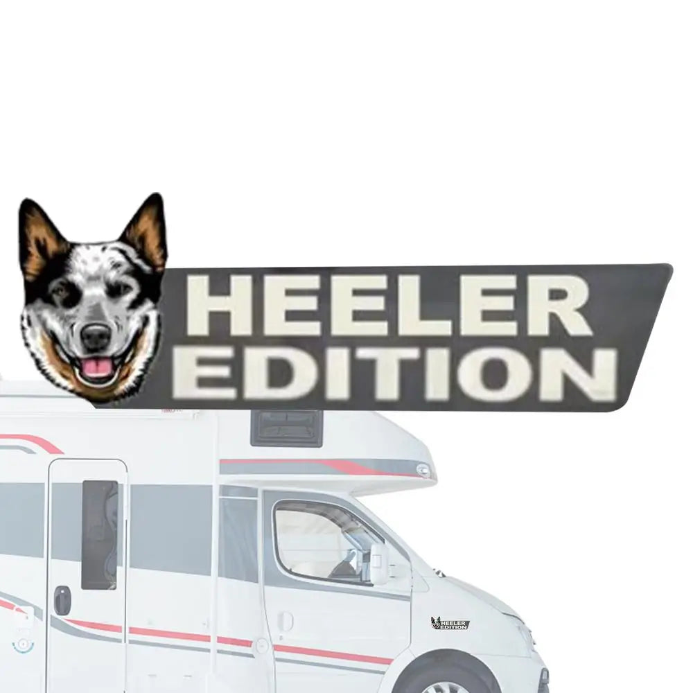Dog Emblem Car 3D Dog Edition Acrylic Car Badges Stickers