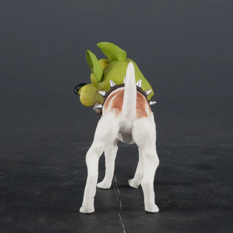 2D Model Figurines Funny Handmade Dog Statues in Disguise Home Decor