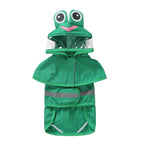 Cartoon Pattern Reflective Hoodie Outdoor Jacket Coat Harness Onesie Clothes