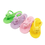 1Pcs Dog Toys Pet Simulation Plush Slipper Chew Toy