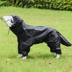 Medium to large dog all inclusive raincoat.