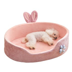 Pet Bed Detachable Washable Dog Sleeping Bed Soft Comfortable Warm