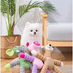 Large Sound Squeaky Toy Animal Shape Pet Chew Bite Teeth Dental Toys