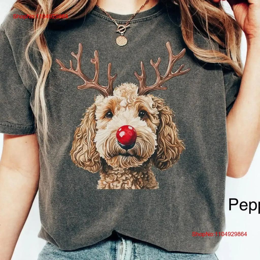T Shirt Goldendoodle Labradoodle Xmas Lover Doodle Mom Top Breathable Top For Everyday