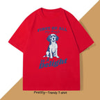 Cute Beagle Lover T-Shirt Women Printed Fashion Dog Mom Tee Casual Short Sleeve