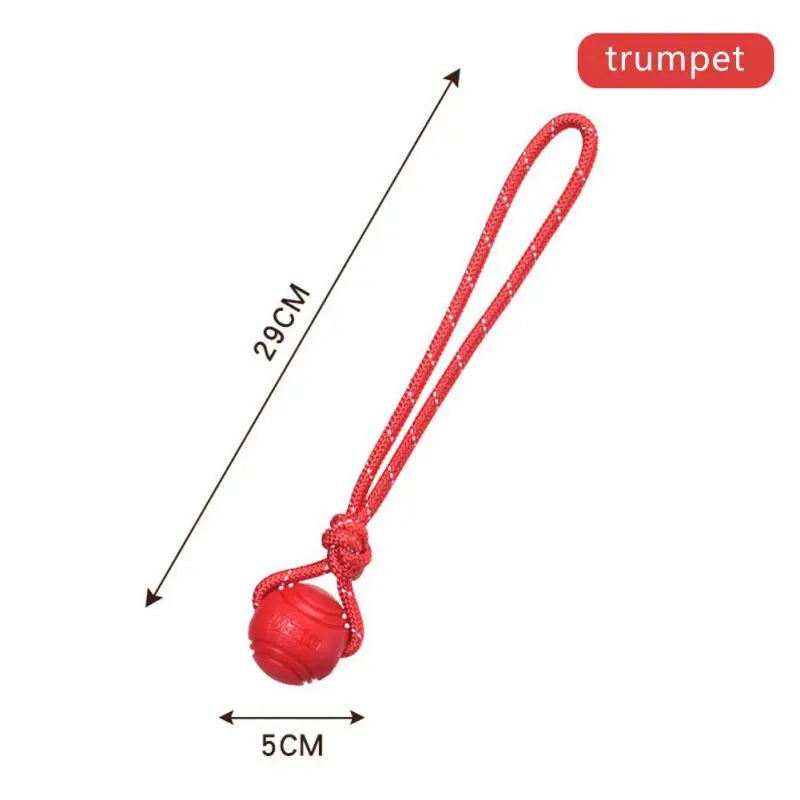 Bouncy Rubber Ball Chew Dog Toy Ball