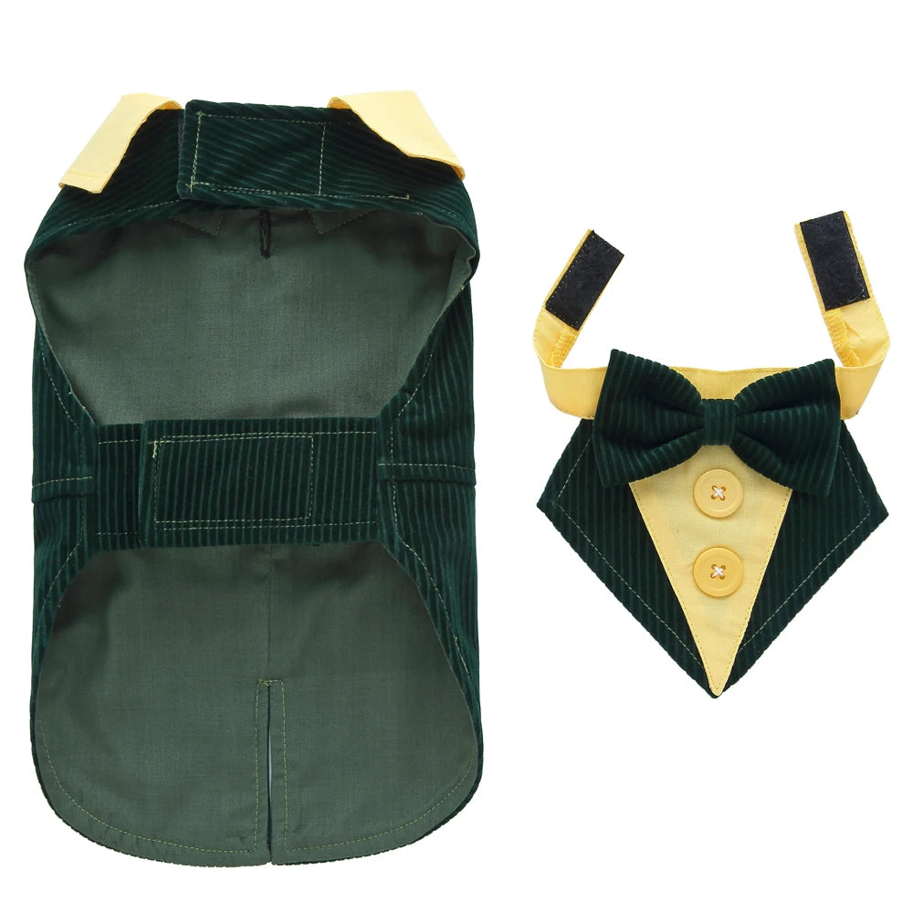 Christmas Tuxedo Halloween Wedding Outfit