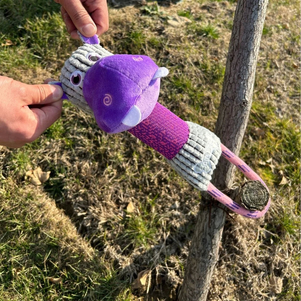 Animals Shape Squeaky Toy, Corduroy Dogs Pets Training Accessories