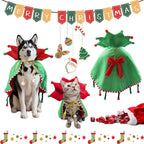 Dog Christmas Cloak Warm Winter Festival Holiday Decoration