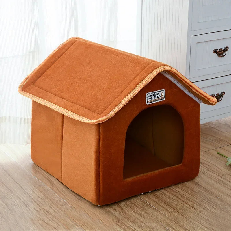 Pet House with Cushion Folding Bed Sofa Suitable for Small and Medium Sized Dogs