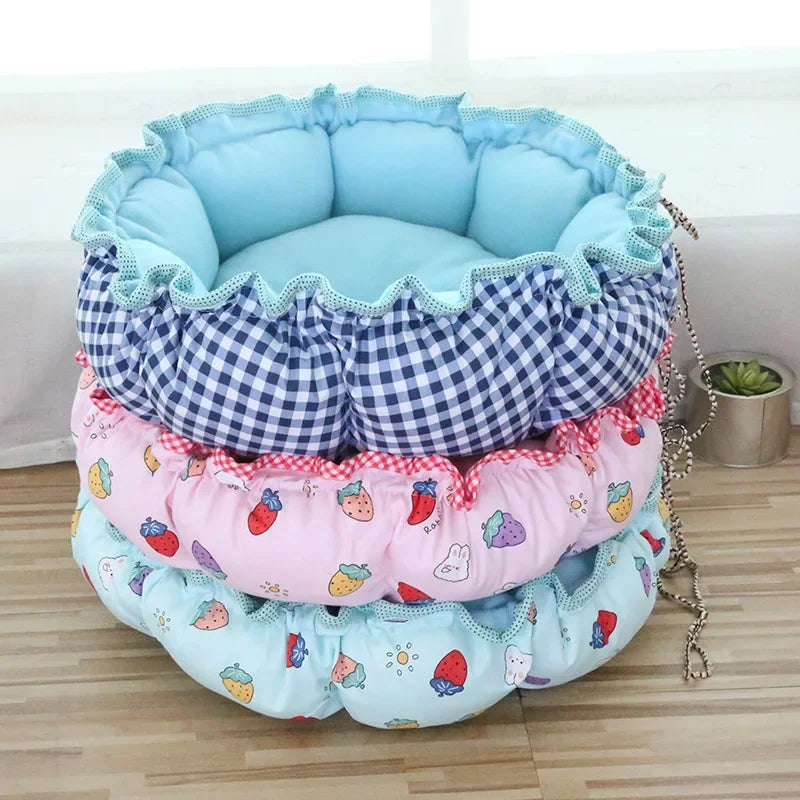 Small Medium Cushion Dog Bed