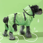 Small and medium-sized raincoat, rainproof with traction rope