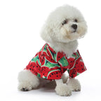 Fruit Printed Shirts Thin Clothing for Small Dog Outfits