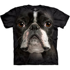 Cute Dog Face Graphics T Shirts Fashion Short Sleeve Funny 3D Animals Printed