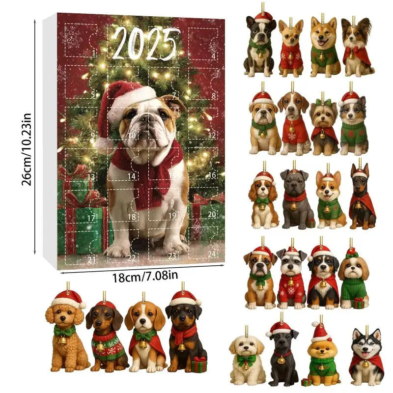 Christmas Advent Calendar 2025 for Dog Afficionados
