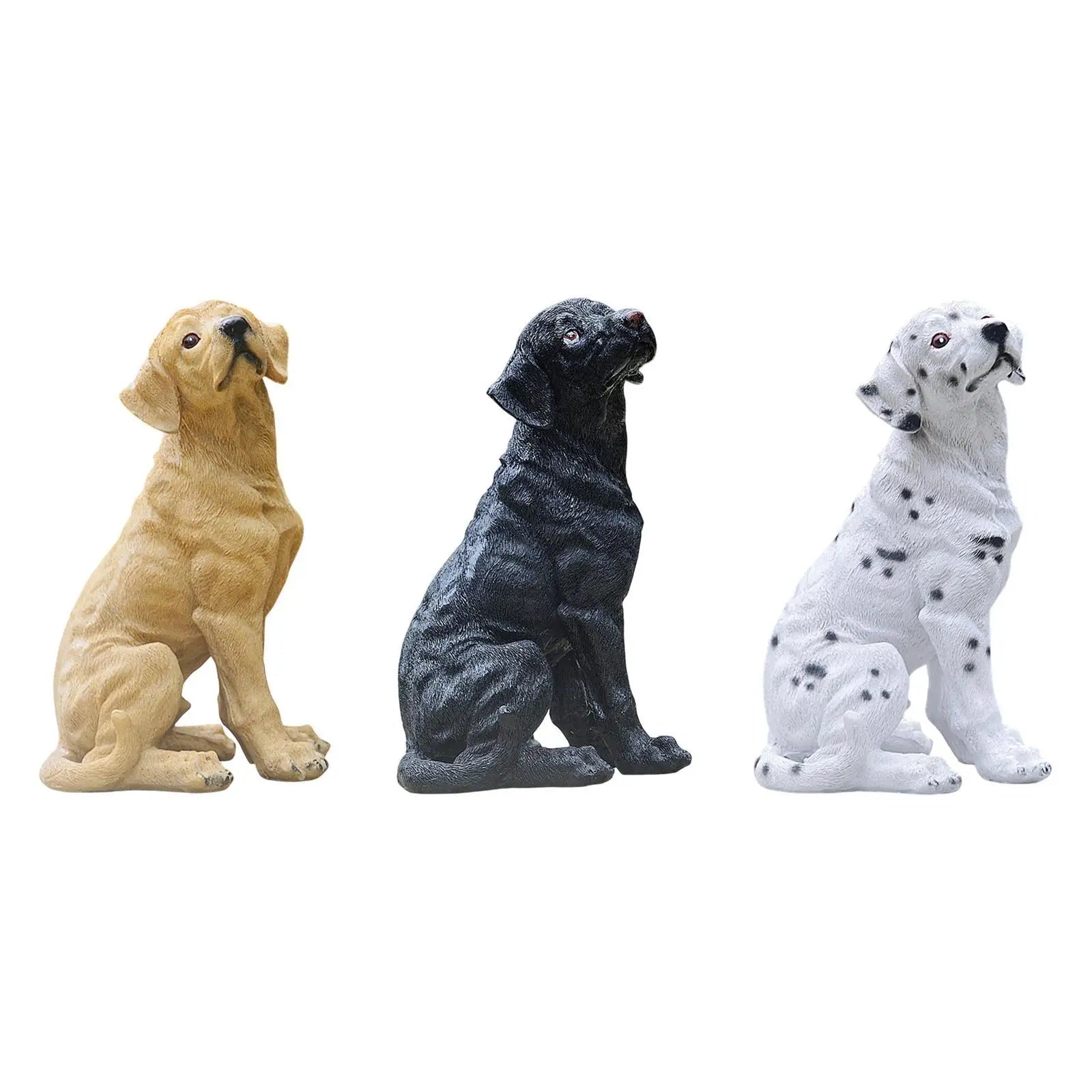 Tabletop Dog Sculpture for Indoor And Outdoor