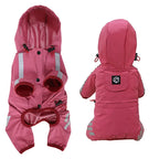 Raincoat Reflective Waterproof Rain Coat Small Medium Dogs