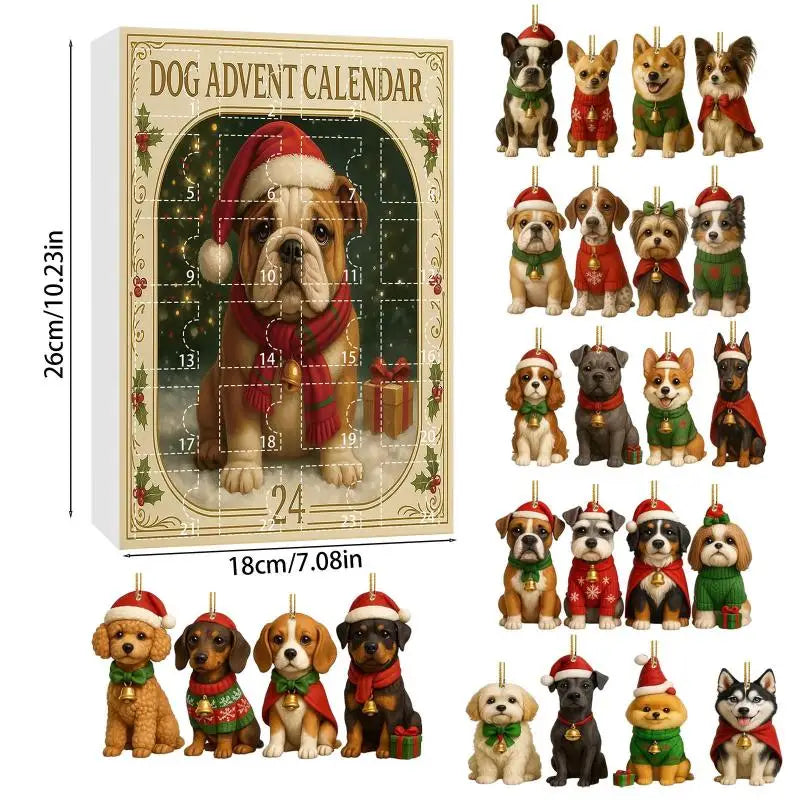 Christmas Advent Calendar 2025 for Dog Afficionados