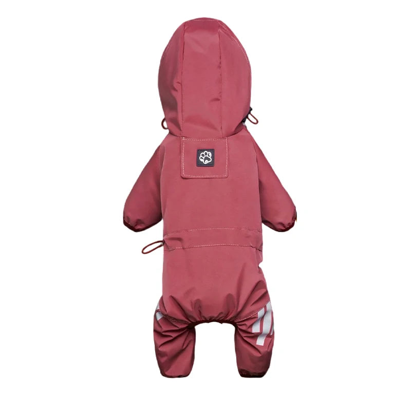 Raincoat Reflective Waterproof Rain Coat Small Medium Dogs