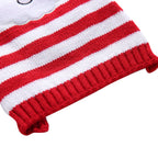 Christmas Elf Pattern Sweater Autumn Warm Pet Clothing