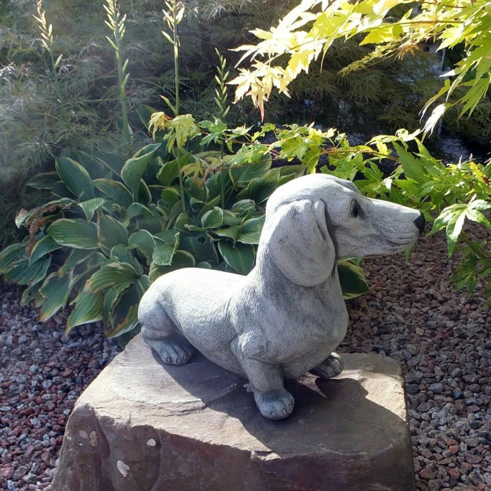 Dachshund French Bulldog Sculpture Decoration