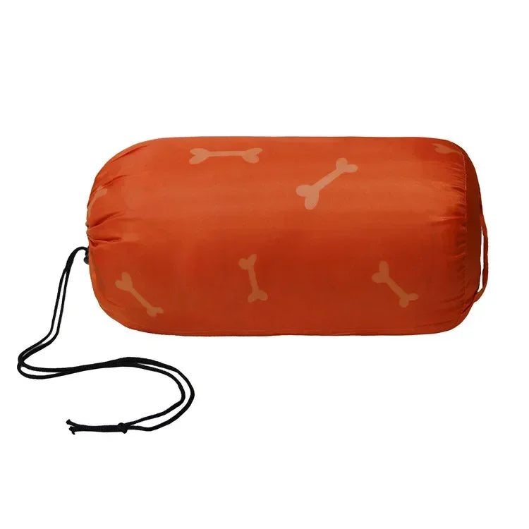 Sleeping Bag Mat Outdoor Camping Warm Blanket bed for medium dogs pet supplies