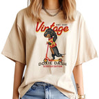 Dachshund t-shirts women funny harajuku clothing