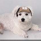 Dog Hat Sunscreen Baseball Cap Outdoor Sports With Ear Holes Adjustable