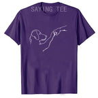 Punch Hand Dog Man Friendship Bump Dog's Paw T-Shirt Animal Lover
