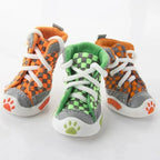 Teddy Bears Soft Sole Shoes Small Dog Breathable Set of 4 Summer Pet Shoes