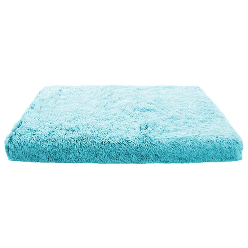 Plush Bed Mat for Small Medium Large Dogs Removable for Cleaning Super Soft