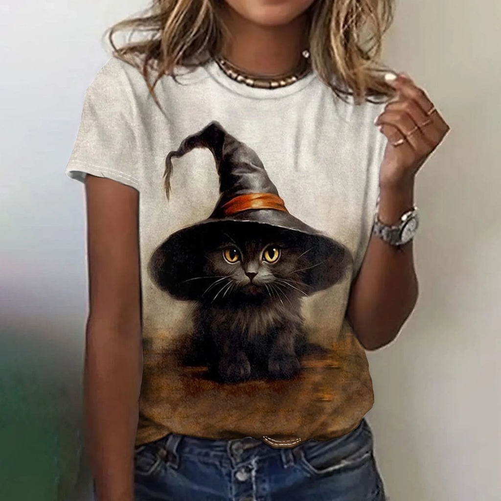 Funny Dog Pattern For Women Cute Animal 3d Printed T Shirts Summer Fashion