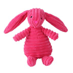 Corduroy Small Animal Plush Squeaky Dog Toy