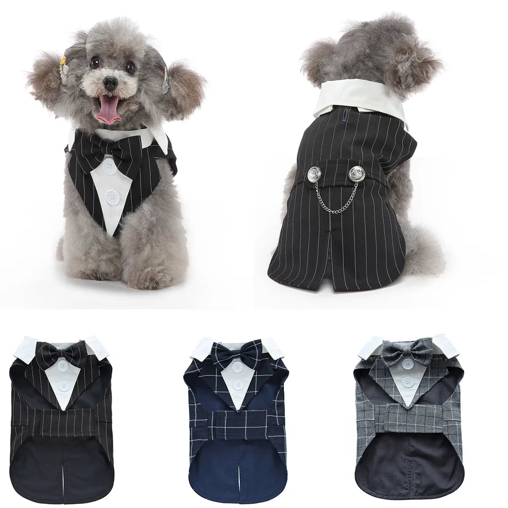 Christmas Tuxedo Halloween Wedding Outfit