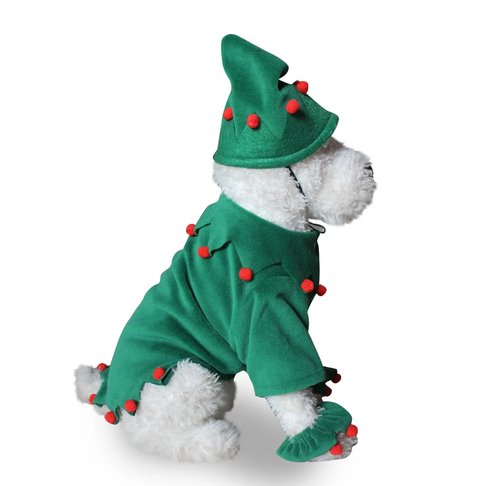 Dog Christmas, Halloween, Clown Chihuahua Costume