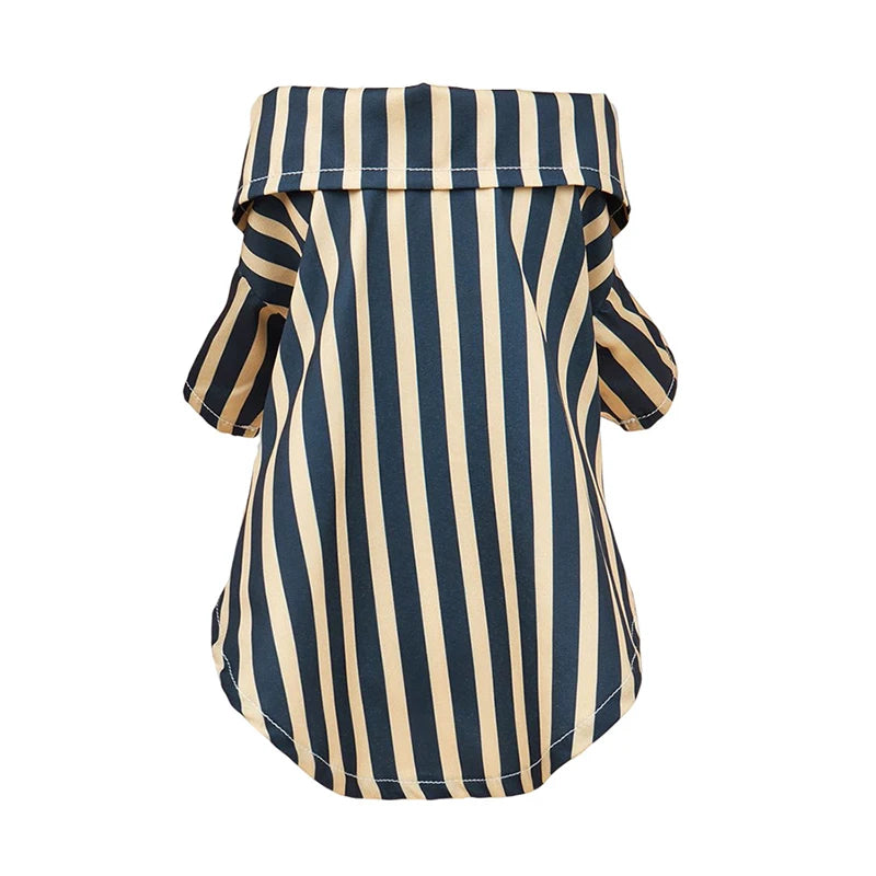 Classic Stripe Puppy Dog T Shirt Summer for Small Dogs Clothing Apparel