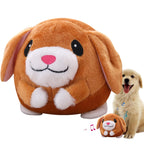 Electronic Pet Dog Toy Ball Bouncing Jump Talking Interactive Plush Doll Toy