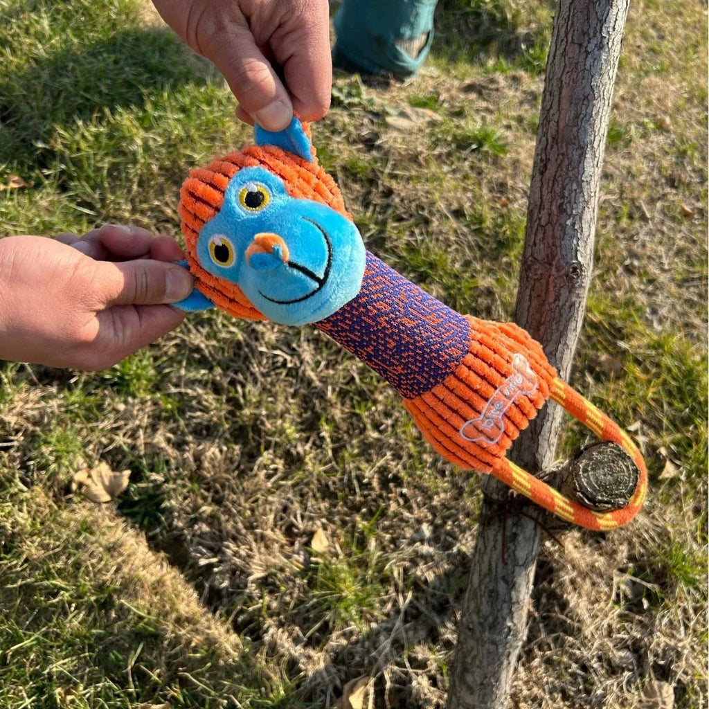 Animals Shape Squeaky Toy, Corduroy Dogs Pets Training Accessories