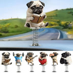 Lovely Dog Acrylic Spring Shaking Head Ornaments Car Dashboard