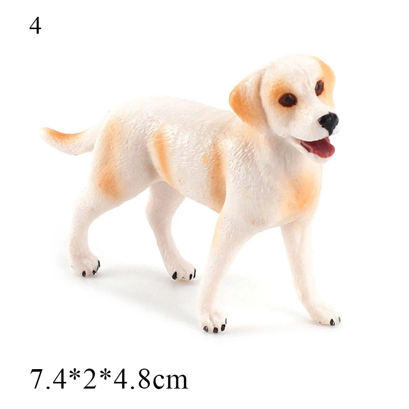 Car Dashboard Toys Decorate Exquisite Mini Resin Dog Figurine