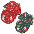 Dog Hoodies Christmas Sweater- Winter Warm Fleece Lined